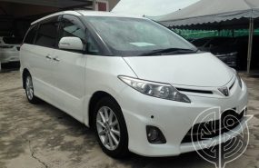 2011 TOYOTA ESTIMA AERAS G UNREG – White