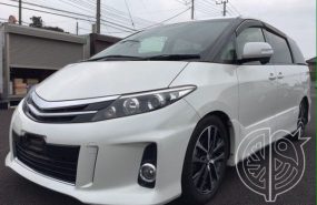 2012 TOYOTA ESTIMA AERAS UNREG – White