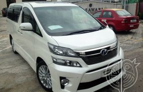2012 Toyota Vellfire ZG SUNROOF