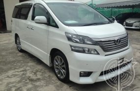 2011 TOYOTA VELLFIRE Z PLATINUM GOLD EDITION UNREG